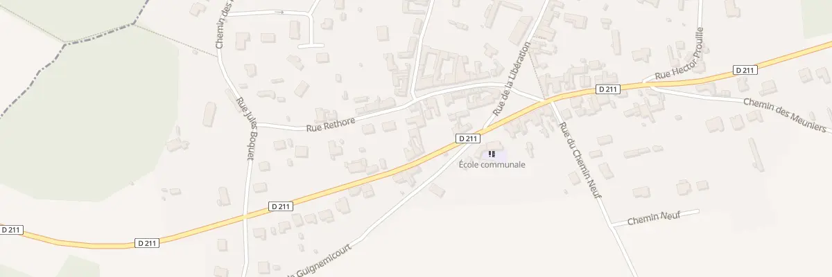 Plan du 5031 Rue Alexandre Paillart à Ferrières