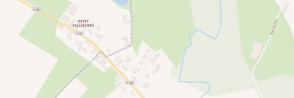 Plan du 14 Rue de la Canche à Aubrometz