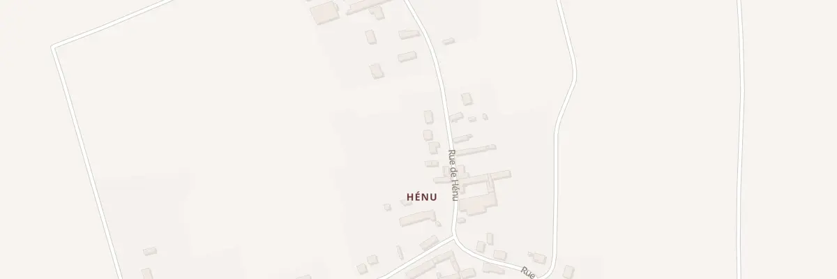 Plan du 19B Rue de Henu (Henu) à Oroër
