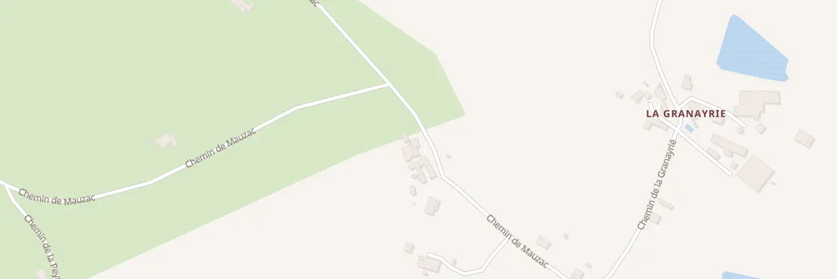 Plan du 265 Che de Mauzac au Garric