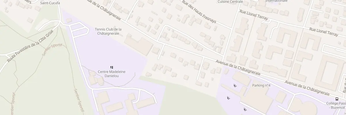 Plan du 22 Av de la Châtaigneraie à Rueil-Malmaison