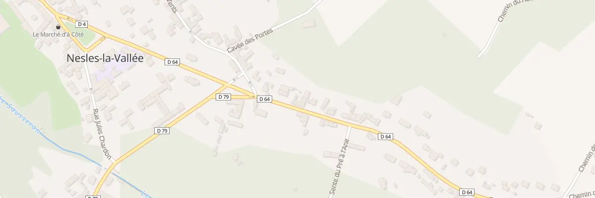 Plan du 7 Rue de Parmain à Nesles-la-Vallée