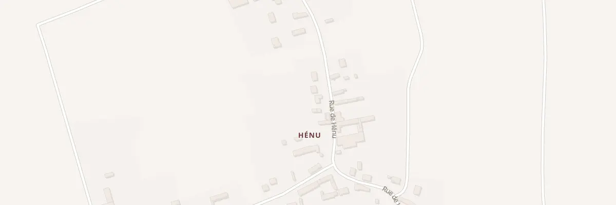 Plan du 19T Rue de Henu (Henu) à Oroër
