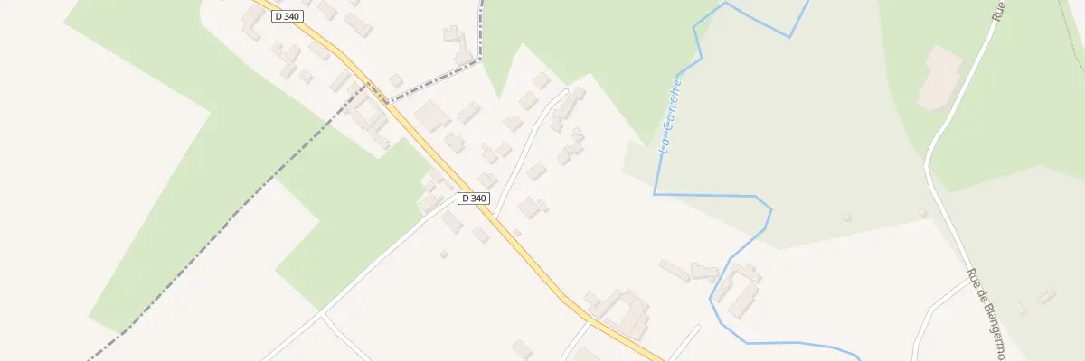 Plan du 9 Rue de la Canche à Aubrometz