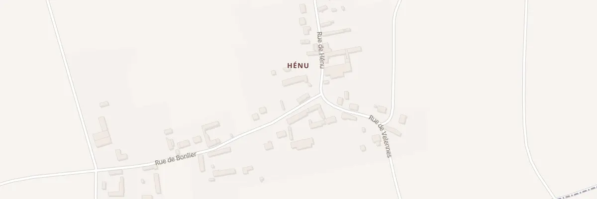 Plan du 22 Rue de Bonlier (henu) à Oroër
