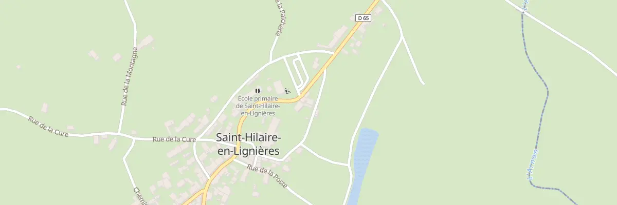 Plan du 17 Rue de Borneis à Saint-Hilaire-en-Lignières