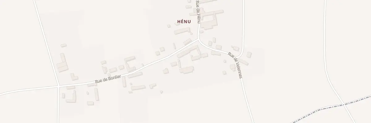 Plan du 23 Rue de Bonlier (henu) à Oroër