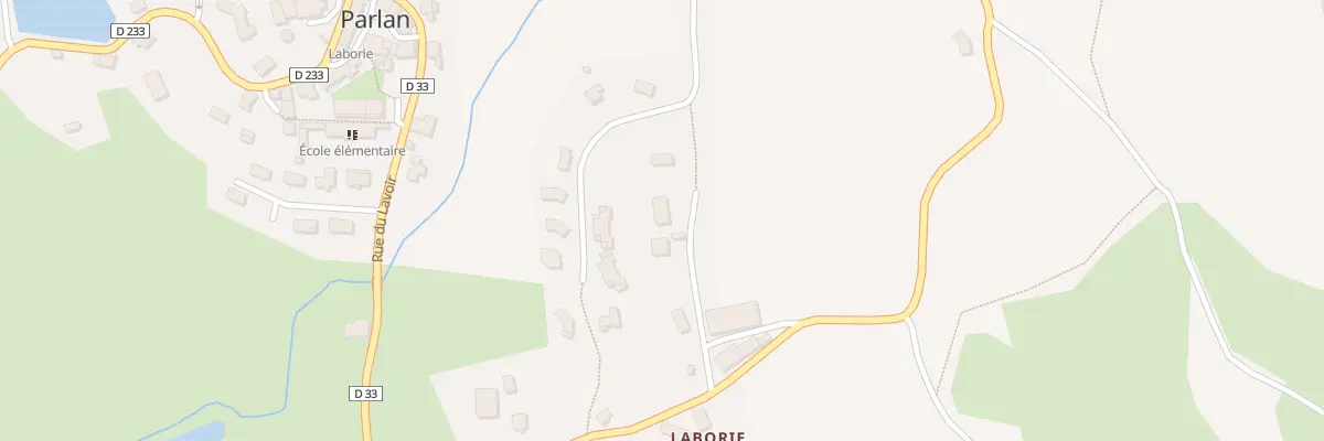 Plan du 25 Laborie à Parlan