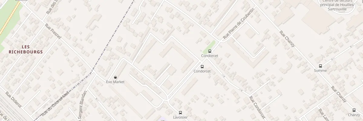 Plan du 9001 Res Condorcet 1 à Houilles