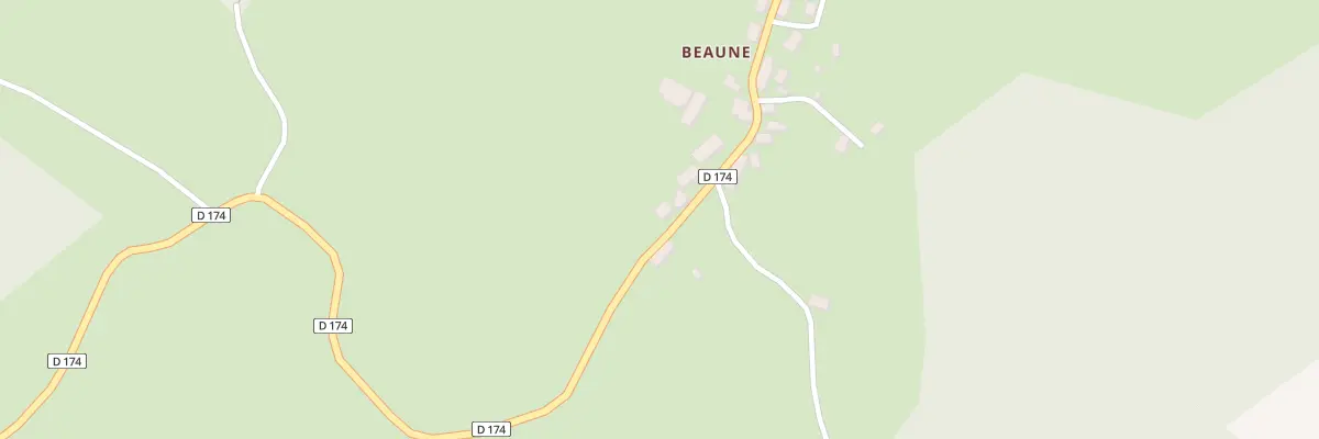 Plan du 18 Beaune à Sornac