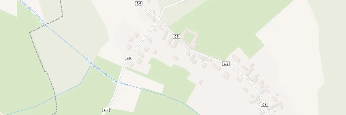 Plan du 1093 Rue de Pierrepont à Ponchon