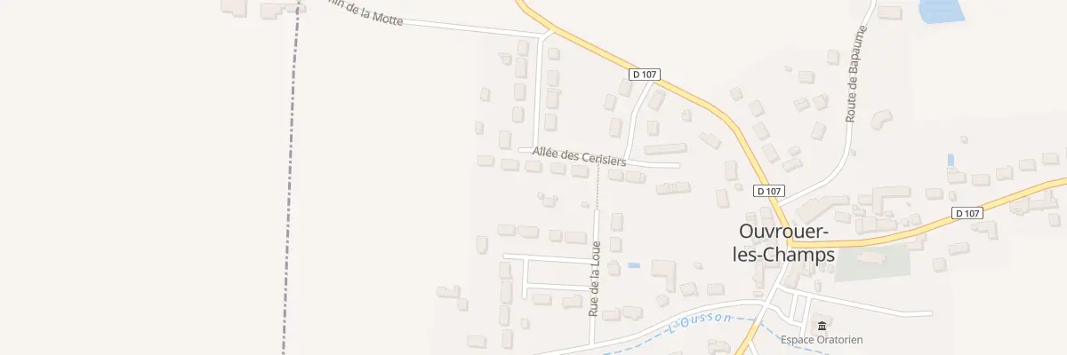 Plan du 9 All des Cerisiers à Ouvrouer-les-Champs