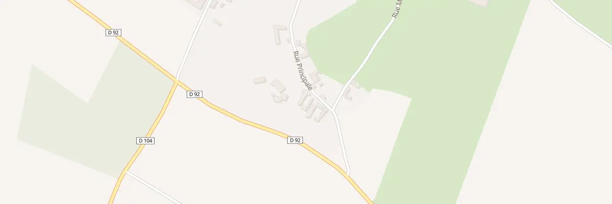 Plan du 42 Rue Principale à Reclinghem