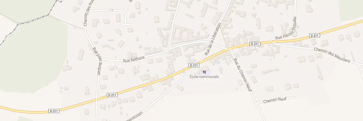 Plan du 5 Rue des trois Catel à Ferrières