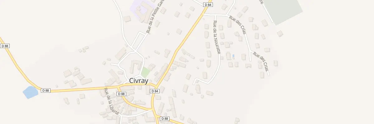 Plan du 18 Rte des Chagnières à Civray