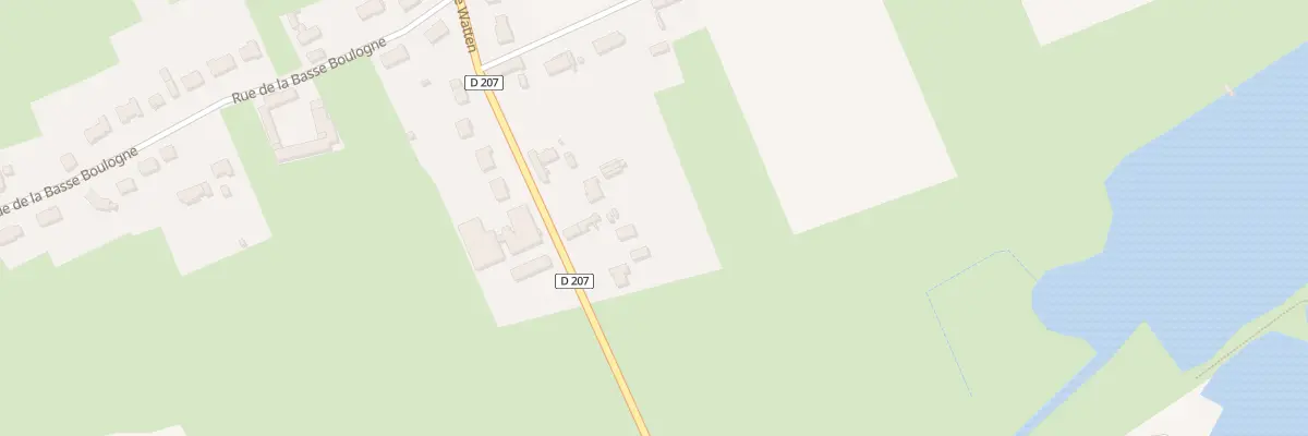Plan du 49 Rte de Watten à Houlle