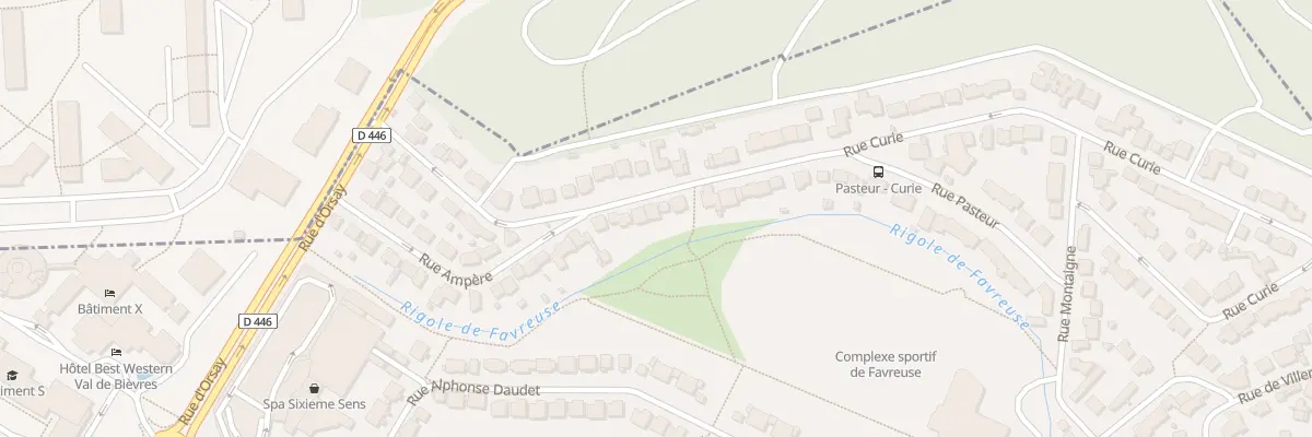 Plan du 18 Rue Curie à Saclay