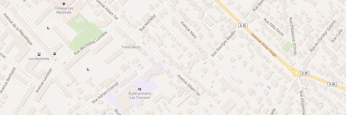 Plan du 58 Av Albert 1er à Rueil-Malmaison