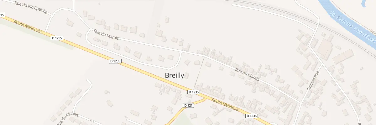 Plan du 33 Rue du Marais à Breilly