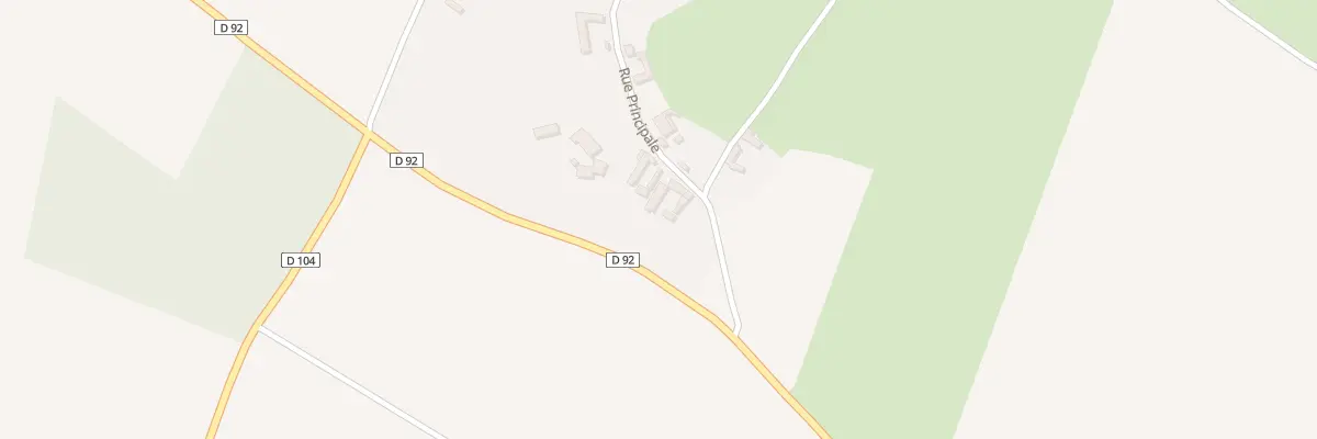Plan du 44 Rue Principale à Reclinghem