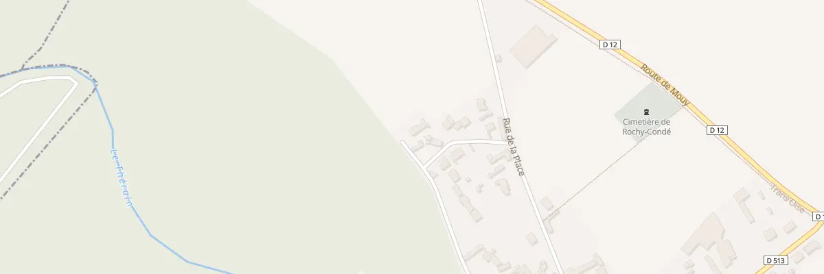 Plan du 3 Rue du Bout de la Ville à Rochy-Condé