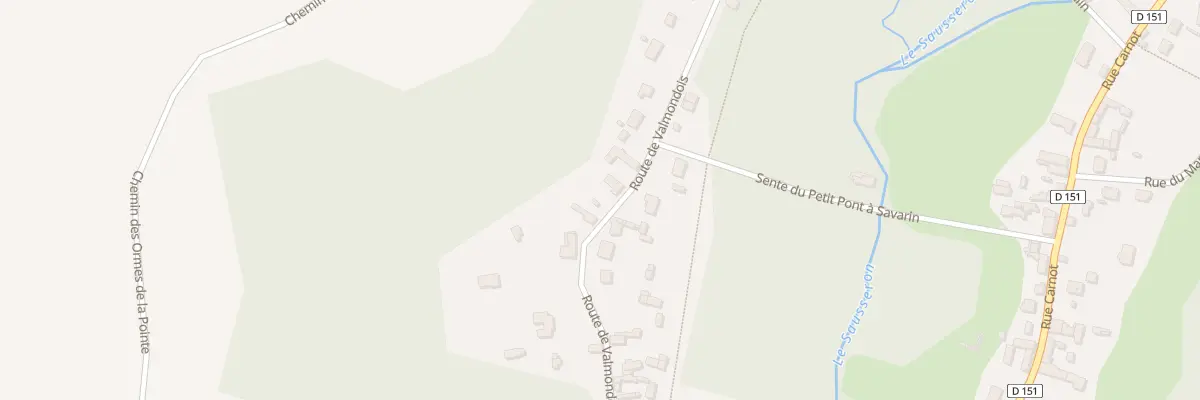Plan du 32 Rte de Valmondois à Nesles-la-Vallée