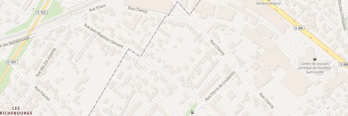 Plan du 112T Rue Condorcet à Houilles