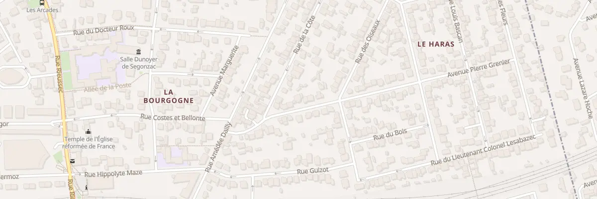 Plan du 58 Av Pierre Grenier à Viroflay