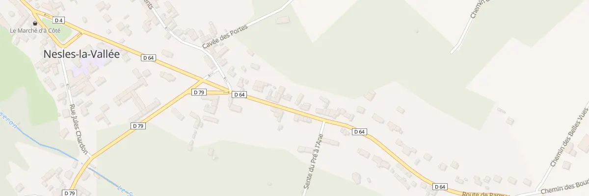Plan du 11B Rue de Parmain à Nesles-la-Vallée