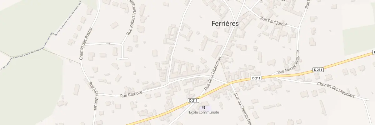 Plan du 5066 Rue des trois Catel à Ferrières