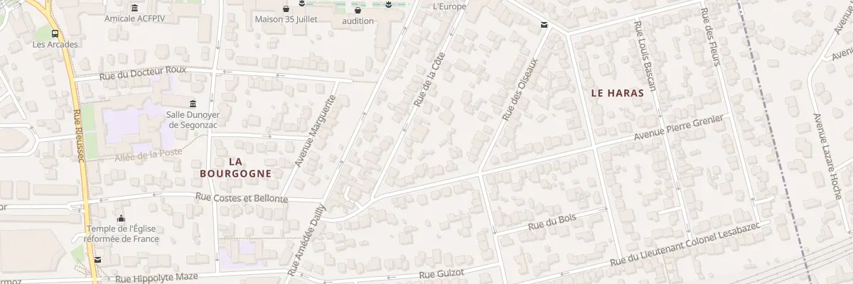 Plan du 31 Rue de la Côte à Viroflay