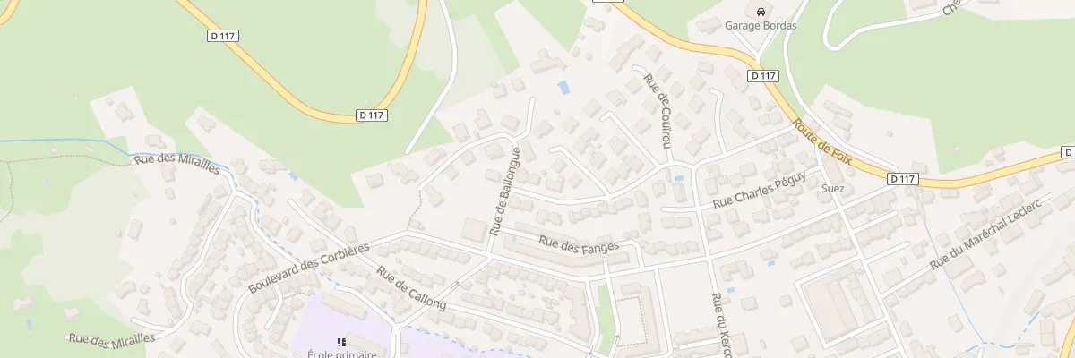 Plan du 22 Rue Henri Dunant à Quillan