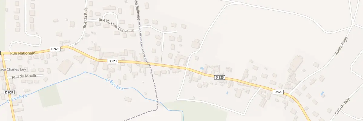 Plan du 5 Rue du Vert Galant à Bornel