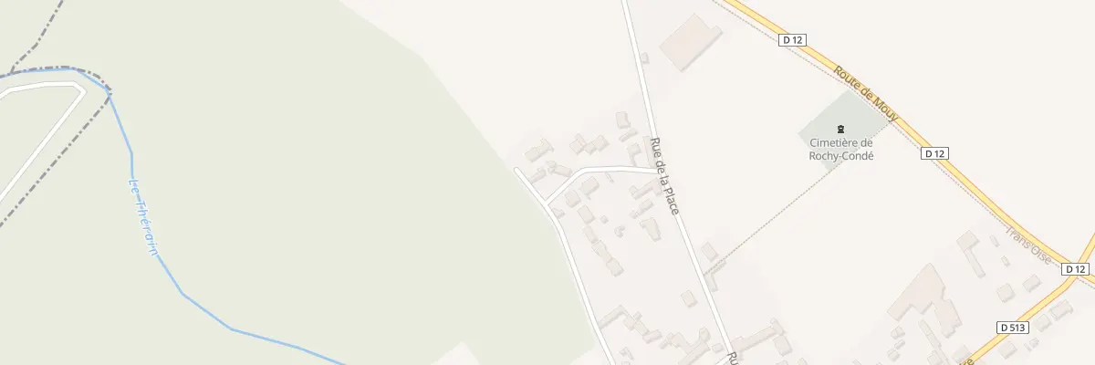 Plan du 5 Rue du Bout de la Ville à Rochy-Condé