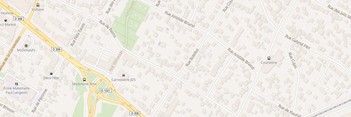 Plan du 27 Rue Bobillot à Sartrouville
