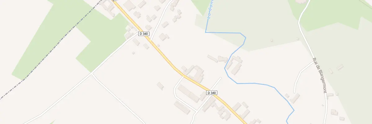 Plan du 38 Rue Principale à Aubrometz