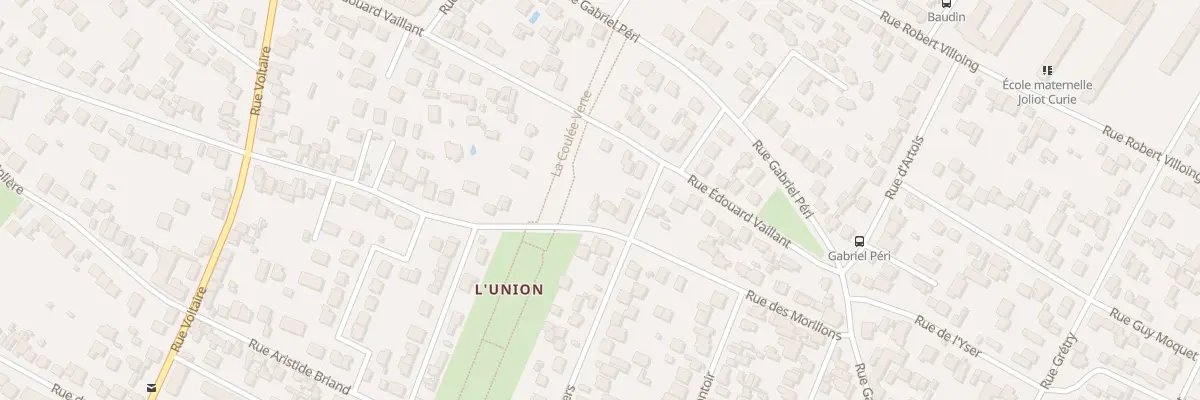 Plan du 37 Rue des Morillons à Sartrouville