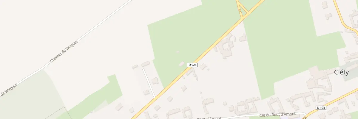 Plan du 40 Rue Nationale à Cléty