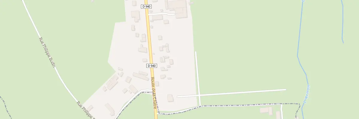 Plan du 45B Rte de la Chatre à Lignières