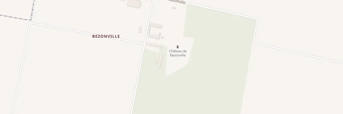 Plan du 2 Bezonville à Morville-en-Beauce