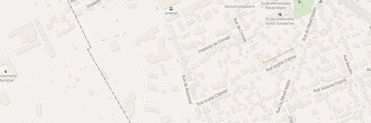 Plan du 82 Rue de Buzenval à Houilles