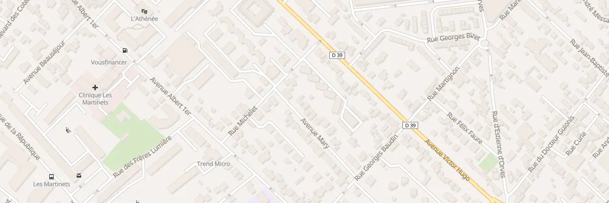 Plan du 24 Av Mary à Rueil-Malmaison