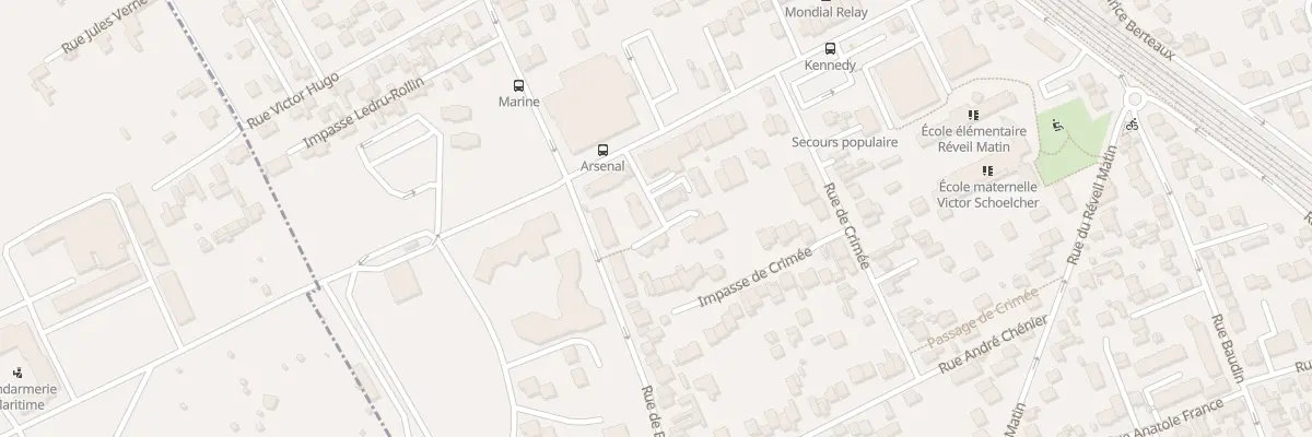 Plan du 102 Rue de Buzenval à Houilles