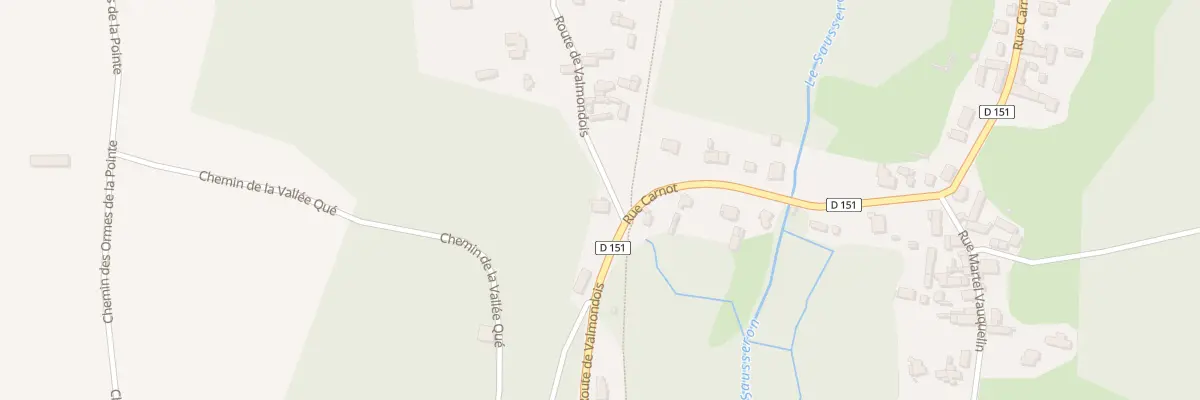 Plan du 54 Rte de Valmondois à Nesles-la-Vallée