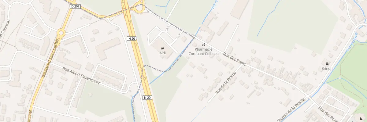Plan du 45 Rue des Ponts à Morigny-Champigny