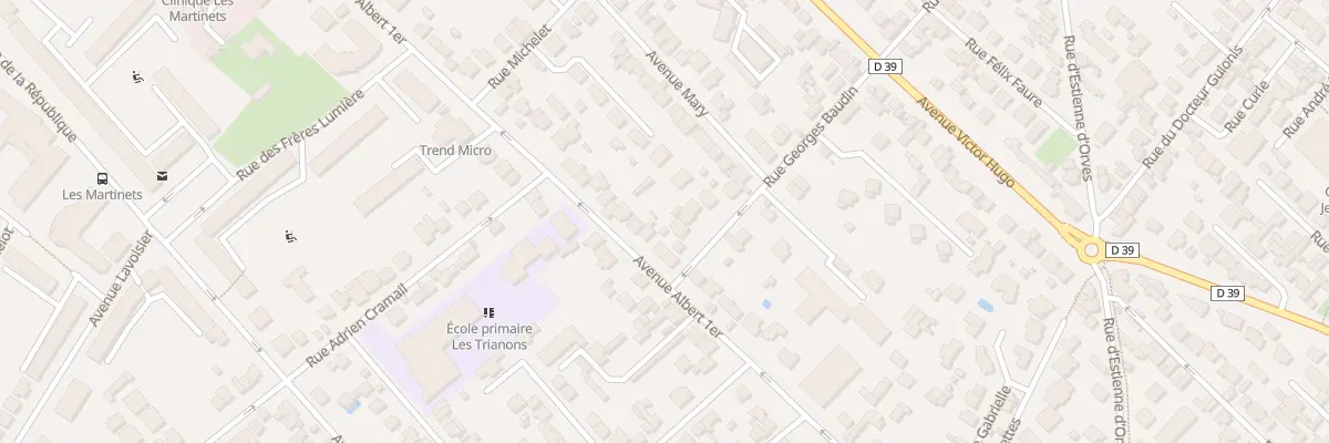 Plan du 50 Av Albert 1er à Rueil-Malmaison