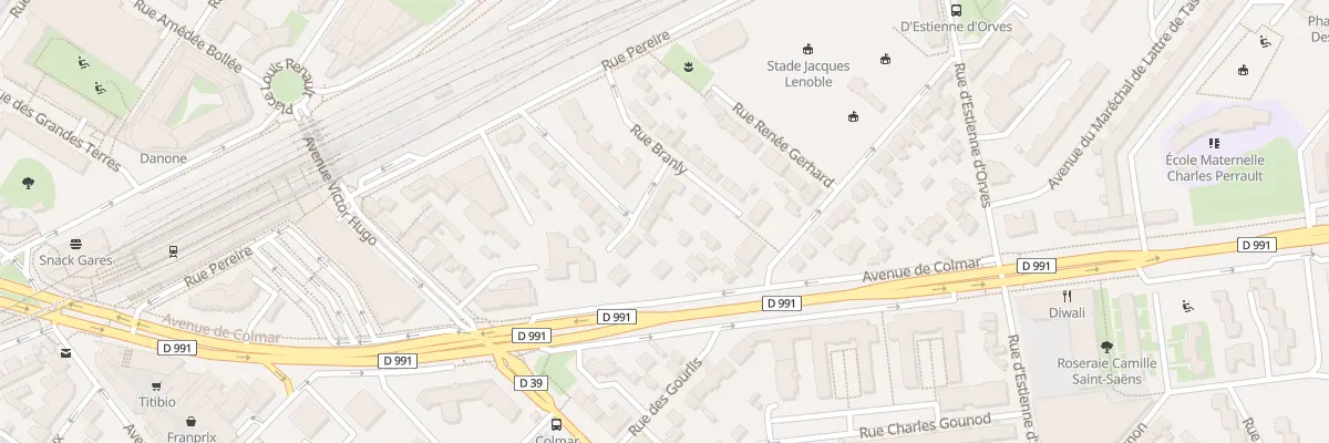 Plan du 5 Rue Roland Garros à Rueil-Malmaison