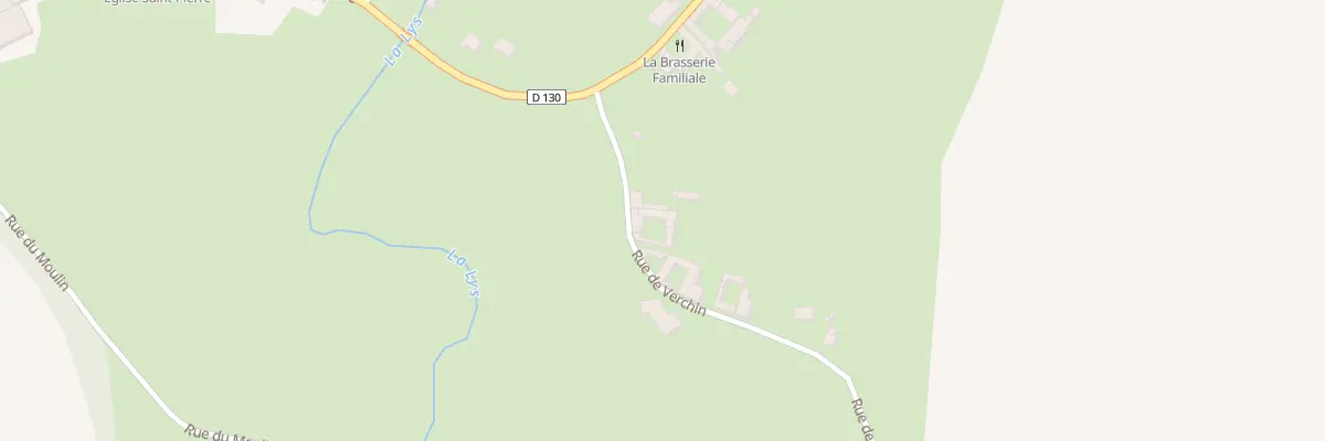 Plan du 3 Rue de Verchin à Lugy