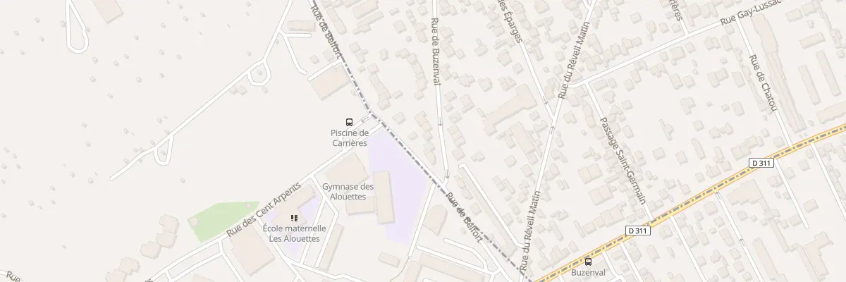 Plan du 7 Rue de Buzenval à Houilles
