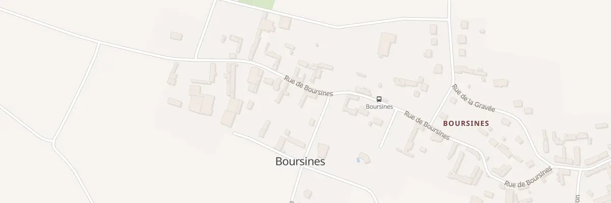 Plan de Boursines à Oroër
